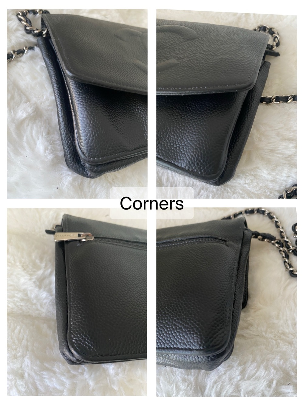 ❤️ CHANEL Caviar Timeless CC Wallet on Chain - Picture 9 of 17